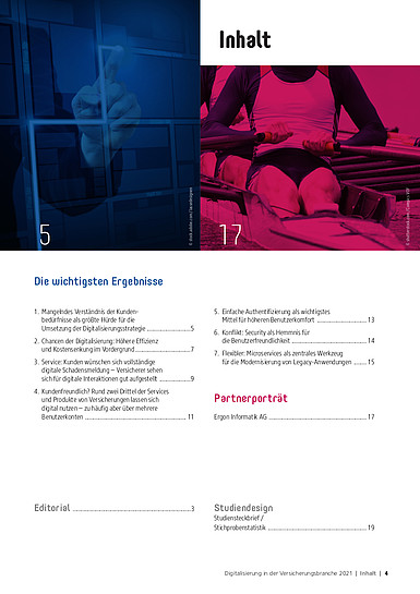 Studie Digitalisierung in der Versicherungsbranche