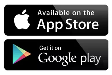 App Store and Google Play