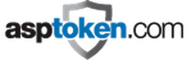 asptoken.com Logo (schwarz-grau-blau-weiß)